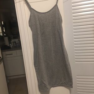 Short gray dress